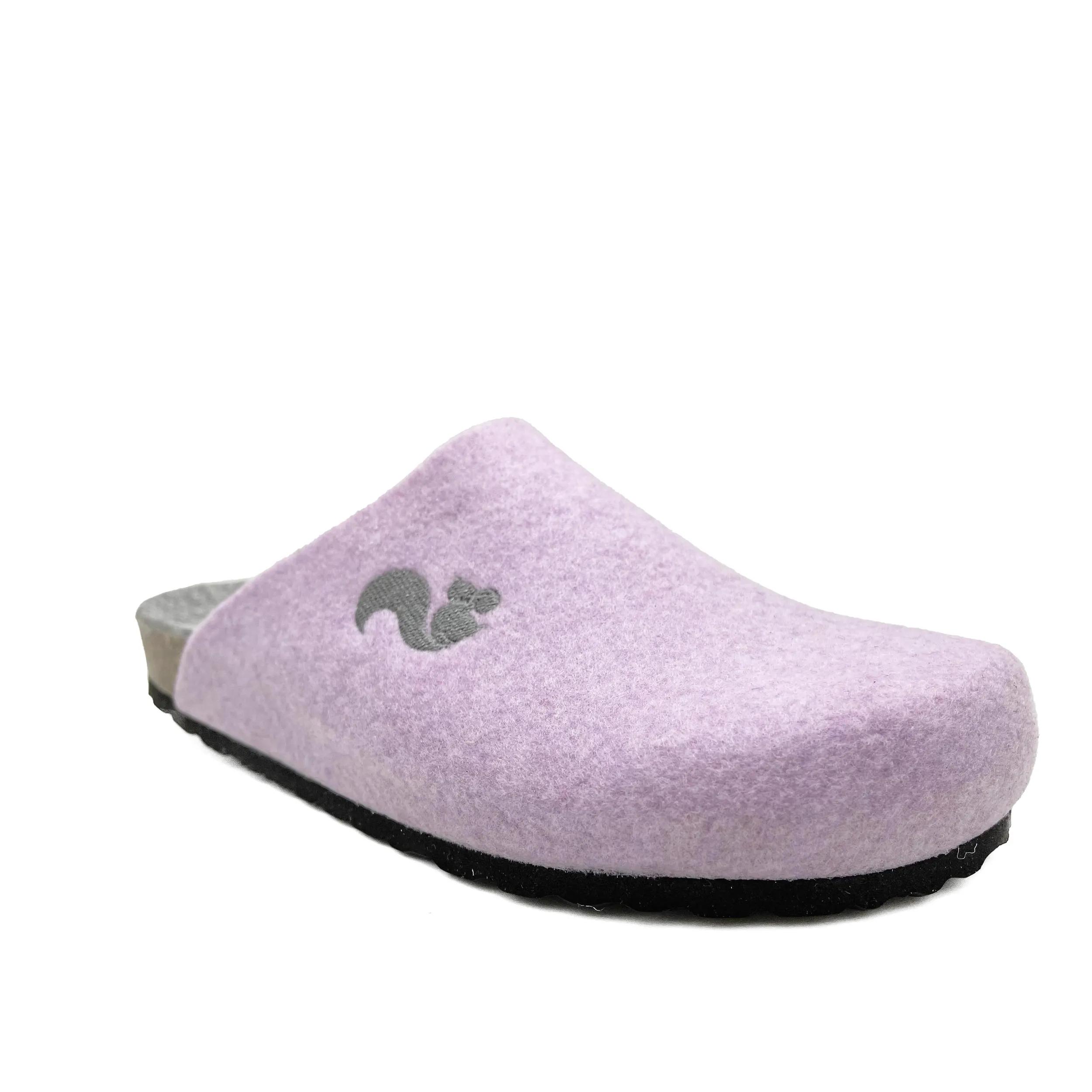 thies Sneakers - thies 1856 ® Recycled PET Bio Clog vegan lilac (W/ - Gr. 39 (EU) - in Gold - für Damen