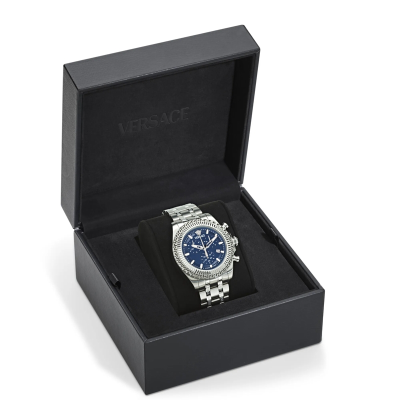 Versace Chronograph Quarz-Chronographenuhr Versace Fornax silber(Image 5)