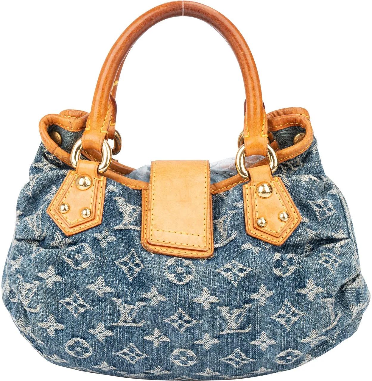 Thumbnail - Louis Vuitton Crossbody Bags - Louis Vuitton Denim Monogram Pleaty Handbag - Gr. unisize - in Blau - für Damen