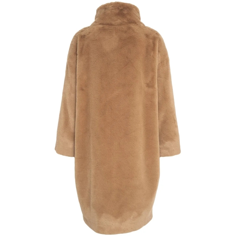 Herno Veste de transition Faux fur coat braun