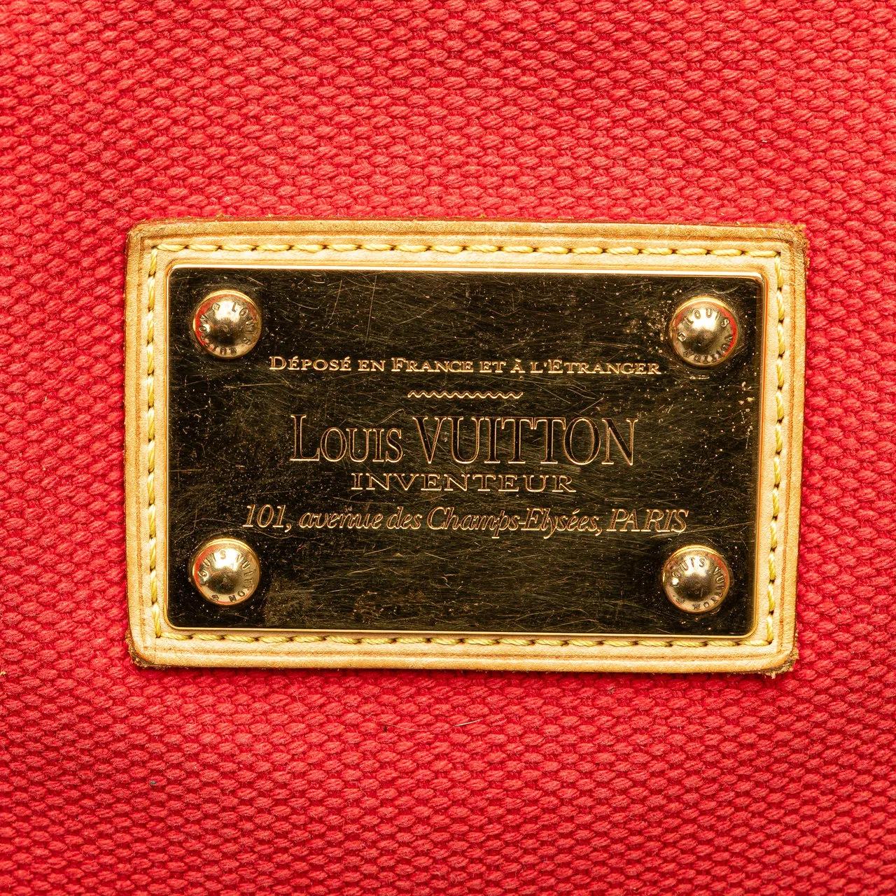 Thumbnail - Louis Vuitton Shopper - Antigua Cabas MM - Gr. unisize - in Rot - für Damen