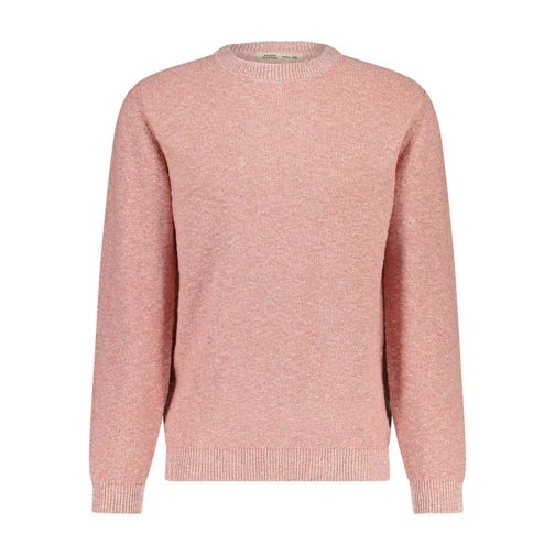 Maurizio Baldassari Melierter Pullover aus Feinstrick Rosa 