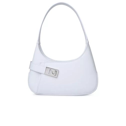 Salvatore Ferragamo Archive Hobo Bag White Schoudertas