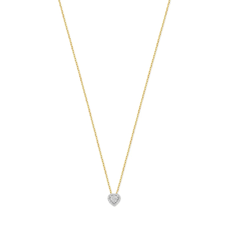 Isabel Bernard Collier court De la Paix Amore 585 Gold Kette Gold