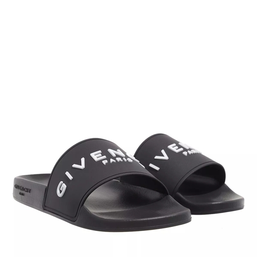 Givenchy Slide slippers with logo Black Slip-in skor