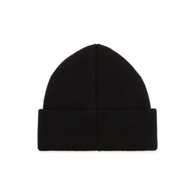 Dsquared2 Hoed Knitted Wool Hat With Wide Brim Black