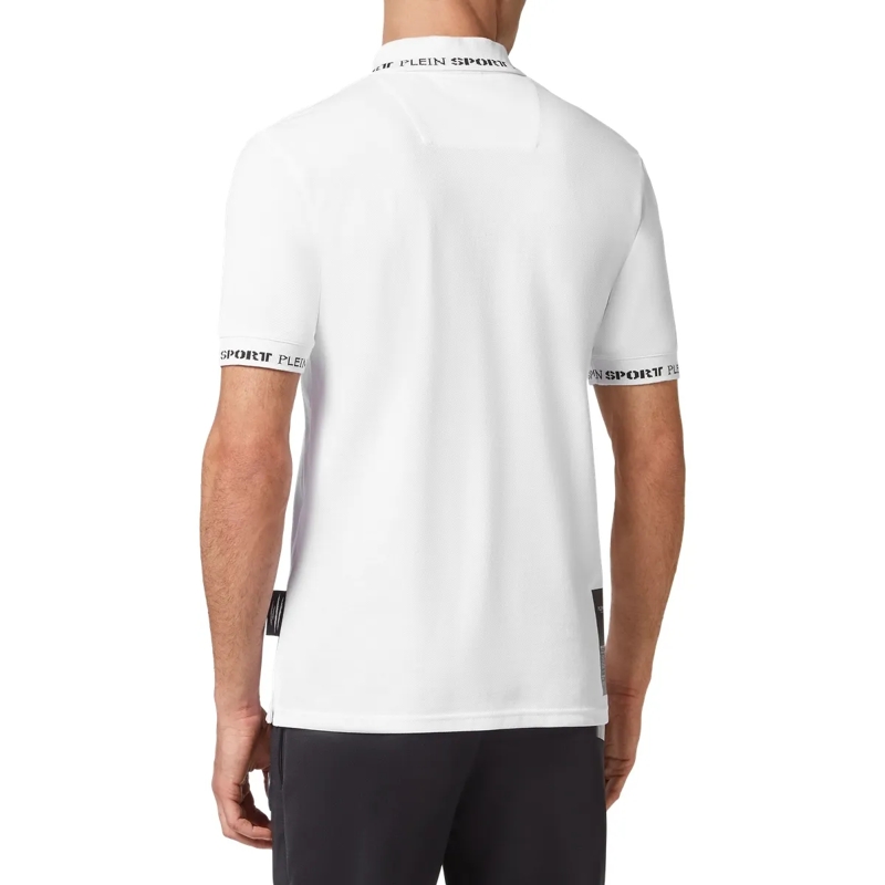Plein Sport Top Poloshirt Statement weiss(Image 2)