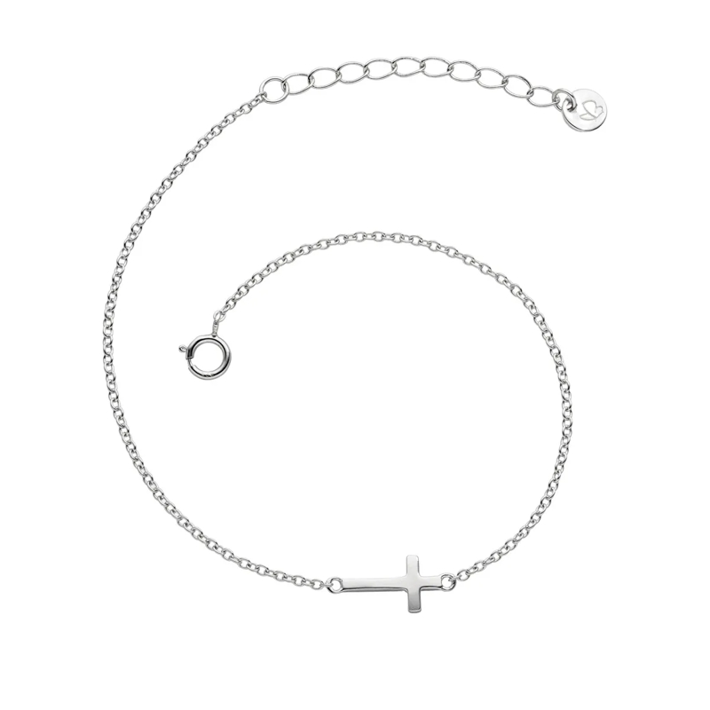 Glanzstücke München Armband Sterling Silber Armband Kreuz silber