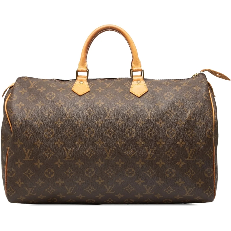 Louis Vuitton Tote Monogram Speedy 40 braun