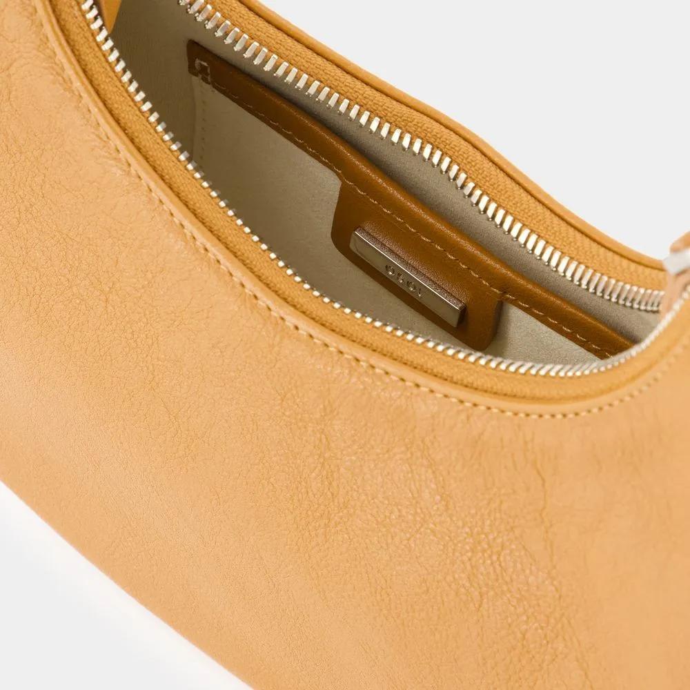 Osoi Hobo bags Toni Mini Bag Leather Brown in bruin