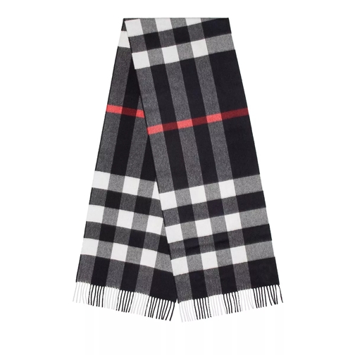 Burberry Check Print Cashmere Scarf Navy Kashmirsjal