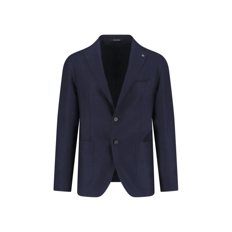 Tagliatore Blazer Single-Breasted Blazer – Blue Blue