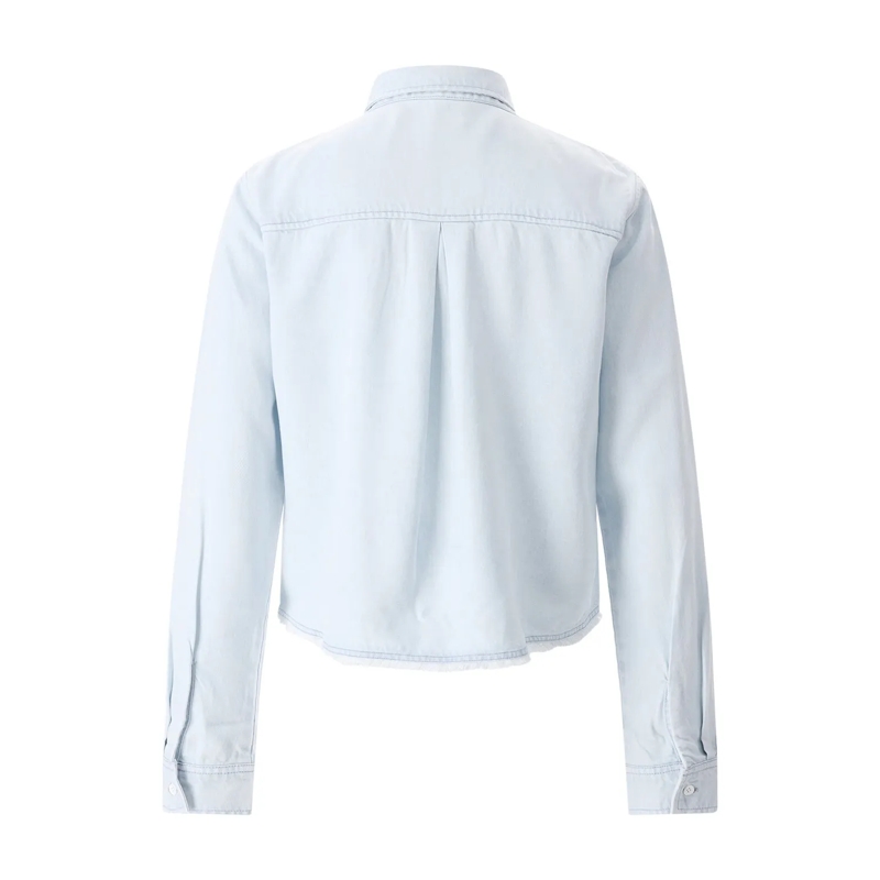 Bella Dahl Bluse Hemdbluse in Jeans-Optik blau(Image 2)