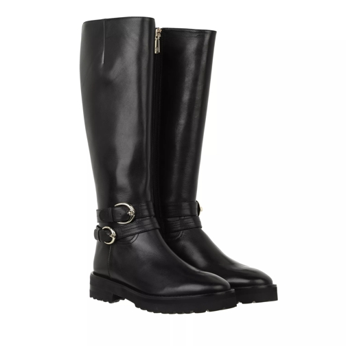 AIGNER Ava Leather Boot Black Stiefel