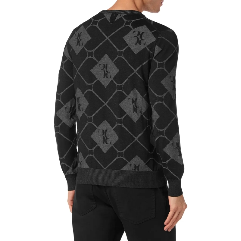 BILLIONAIRE  Rundhalspullover schwarz(Image 2)