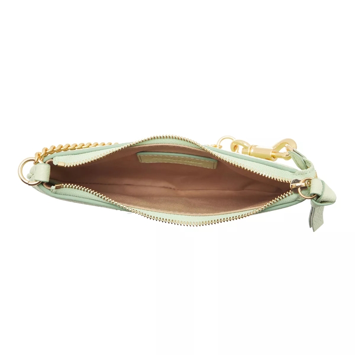 See By Chloe Hana Leather Shoulder Bag Pastel Green Pochette