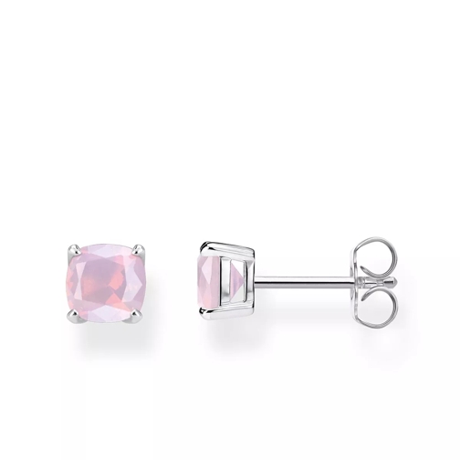 Thomas Sabo Ear Studs Shimmering Pink Opal Colour Effect Clou d'oreille