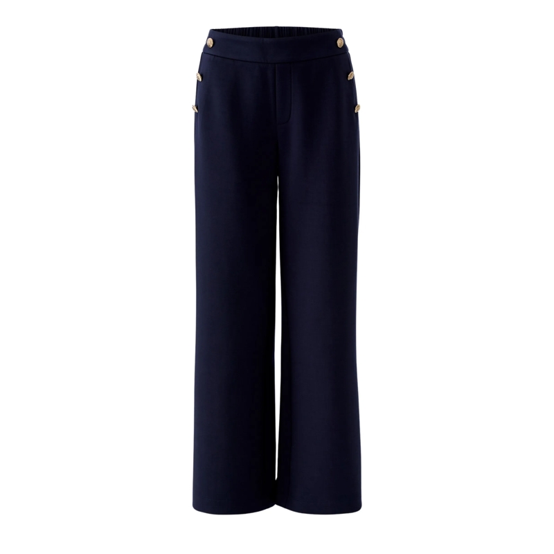 Oui Hose Hose Scuba dunkel-blau