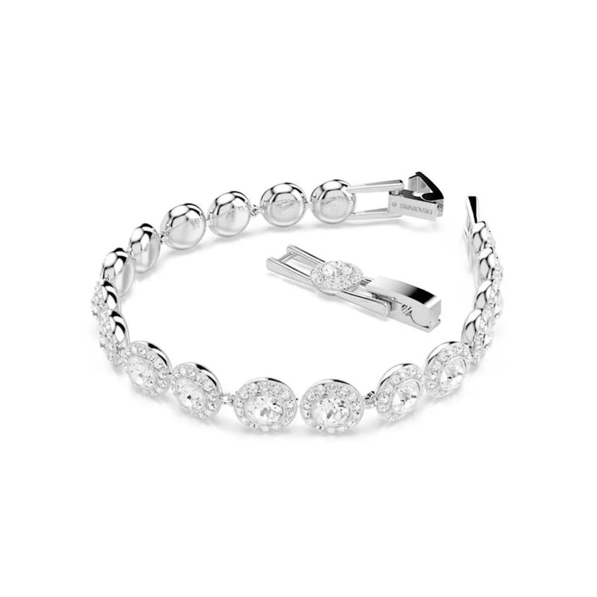 Swarovski Armband - Swarovski Una Silver Coloured Bracelet 5682279 - Gr. ONE SIZE - in Silber - für Damen