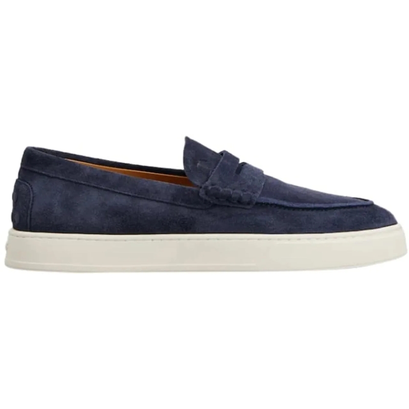 Tod's Sneaker basse Heren Mocassino Cassetta Blauw blau