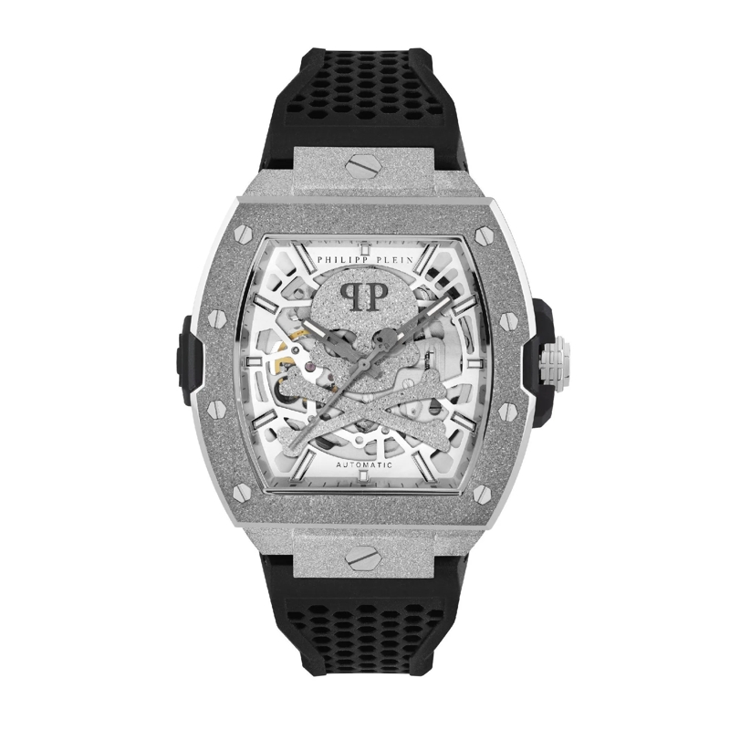 Philipp Plein Automatikuhr Automatisch The $Keleton Frosted schwarz