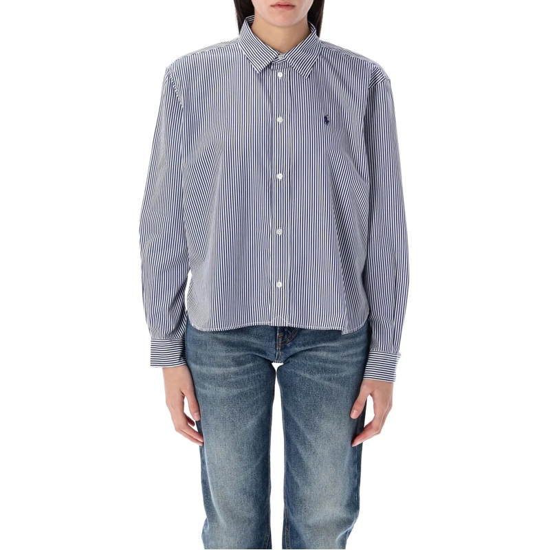 Ralph Lauren Bluse Blouse with contrasting stripes blau(Image 10)