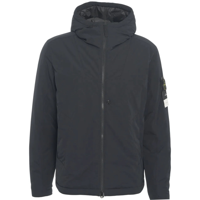 Stone Island Doudoune Padded jacket with hood schwarz