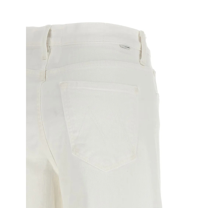 Mother Jeans Jeans The Rerun Zip Sneak weiß(Image 7)
