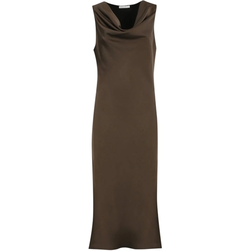 Patrizia Pepe Robes midi Dresses Sensual Brown braun