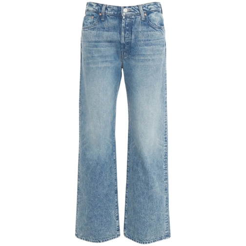 Mother Jeans à jambe droite Jeans 'Lil Dodger Button Sneak' blau