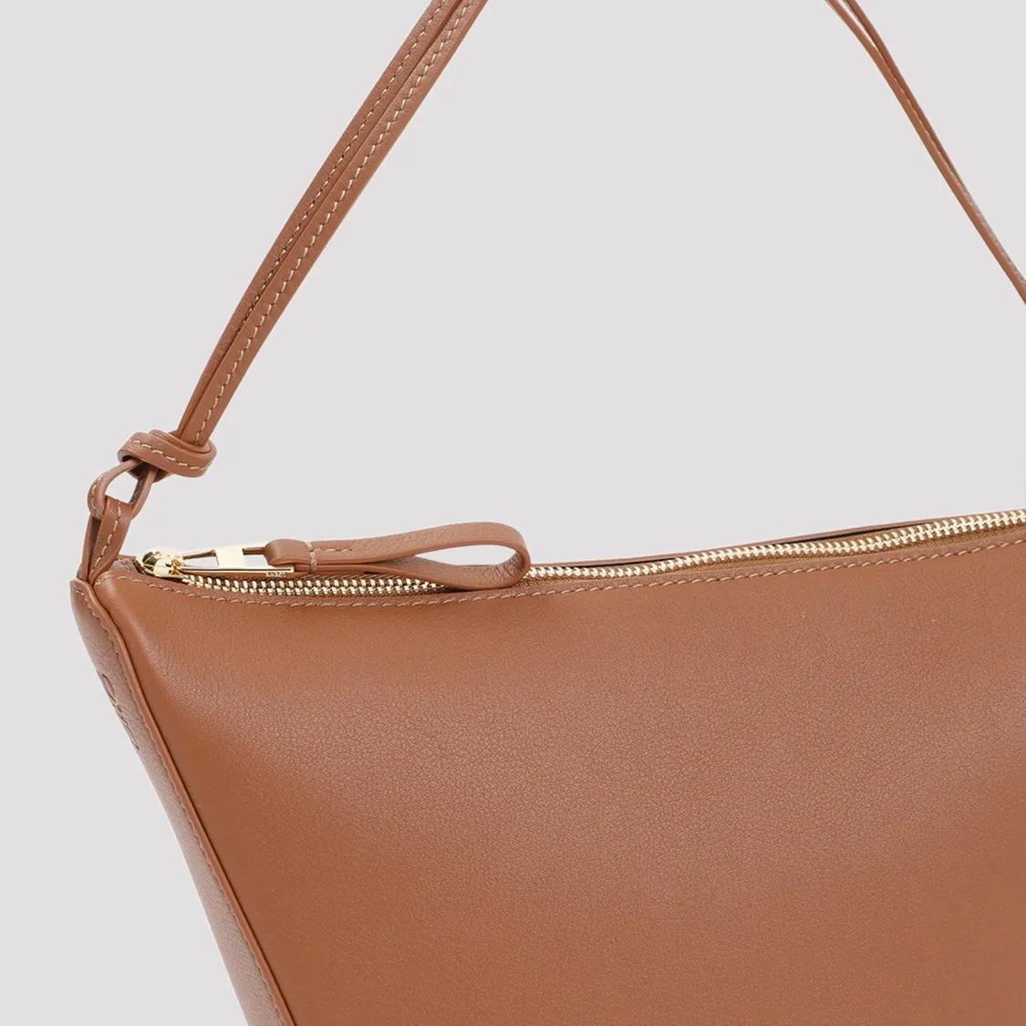 Thumbnail - Loewe Crossbody Bags - Tan Brown Calf Leather Hammock Hobo Mini Handbag - Gr. unisize - in Braun - für Damen