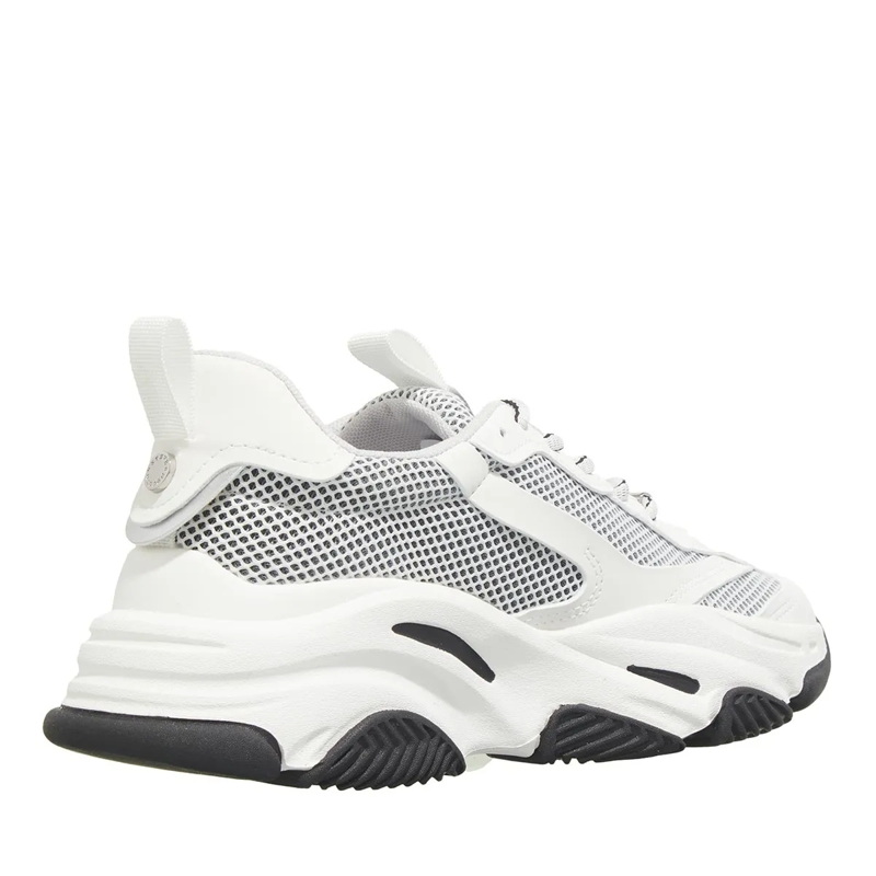 Steve Madden Low-Top-Sneaker Possession-E Silver/White(Image 4)