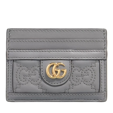 White gucci card online holder