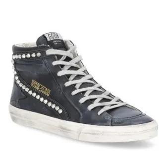 Golden Goose Low-Top Sneaker - Slide Sneakers - Gr. 36 (EU) - in Schwarz - für Damen