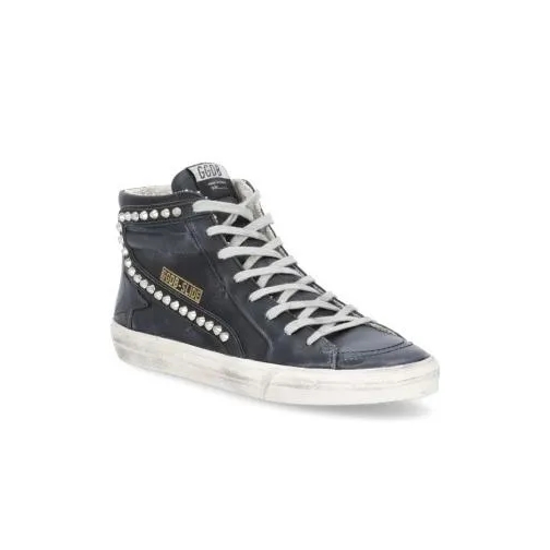 Golden Goose Slide Sneakers Black sneaker basse