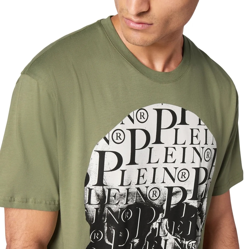 Philipp Plein T-Shirt T-Shirt Skull grün(Image 4)