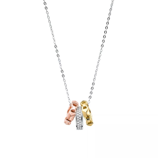 Michael Kors MKC1142AN998 Premium Chain Gold/Roségold/Silver Mittellange Halskette