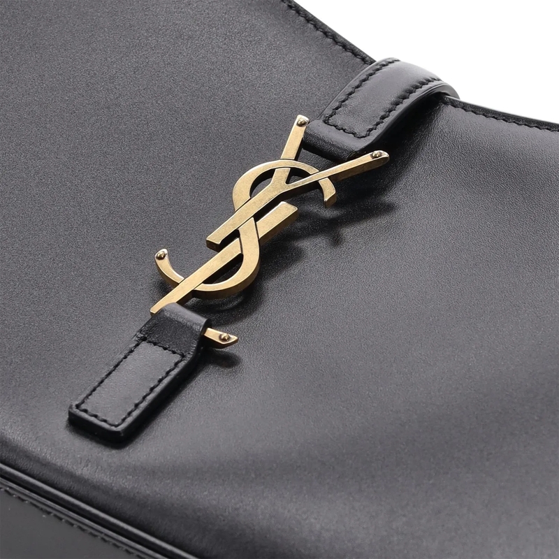 Saint Laurent Crossbody Bag Hobo Bag Le 5 à 7 aus Glattleder schwarz(Image 4)