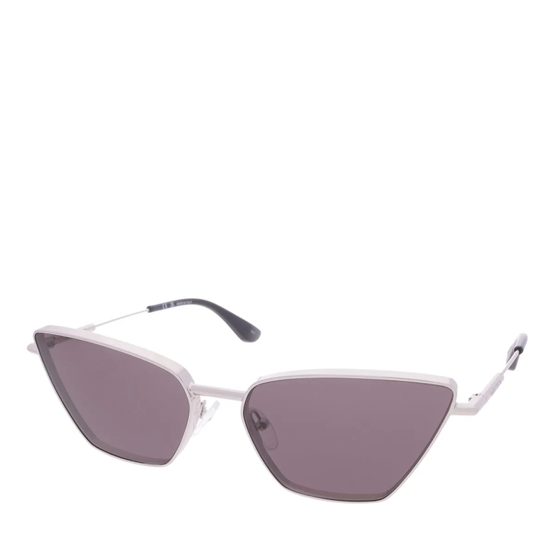 Alexander McQueen Sonnenbrille AM0501S-001 Silver-Silver-Grey(Image 2)