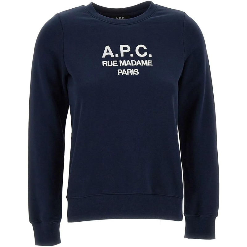 A.P.C. Sweatshirt Sweaters Blue Blue