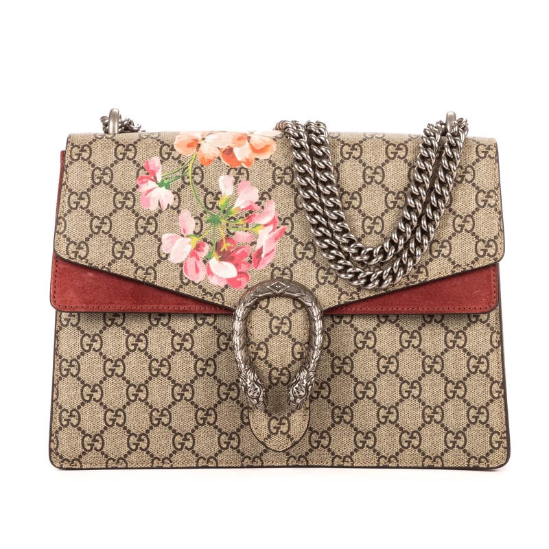 Gucci Crossbody Bag Blooms Dionysus Medium beige