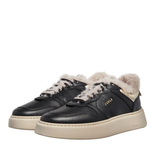 Furla Low-Top Sneaker Furlasport Lace-Up Sneaker T.30 Nero+Lamb