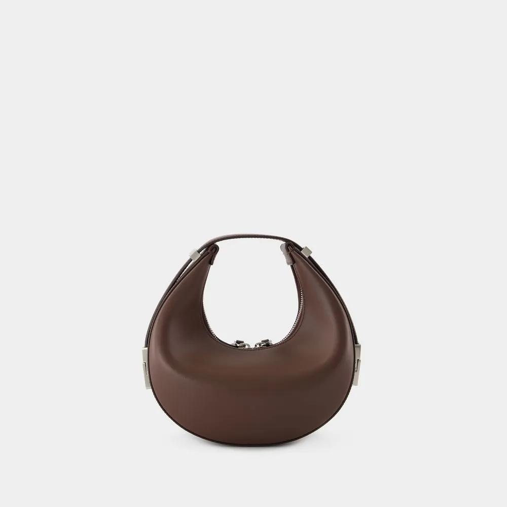 Osoi Crossbody bags Toni Mini Purse Leather Brown in bruin