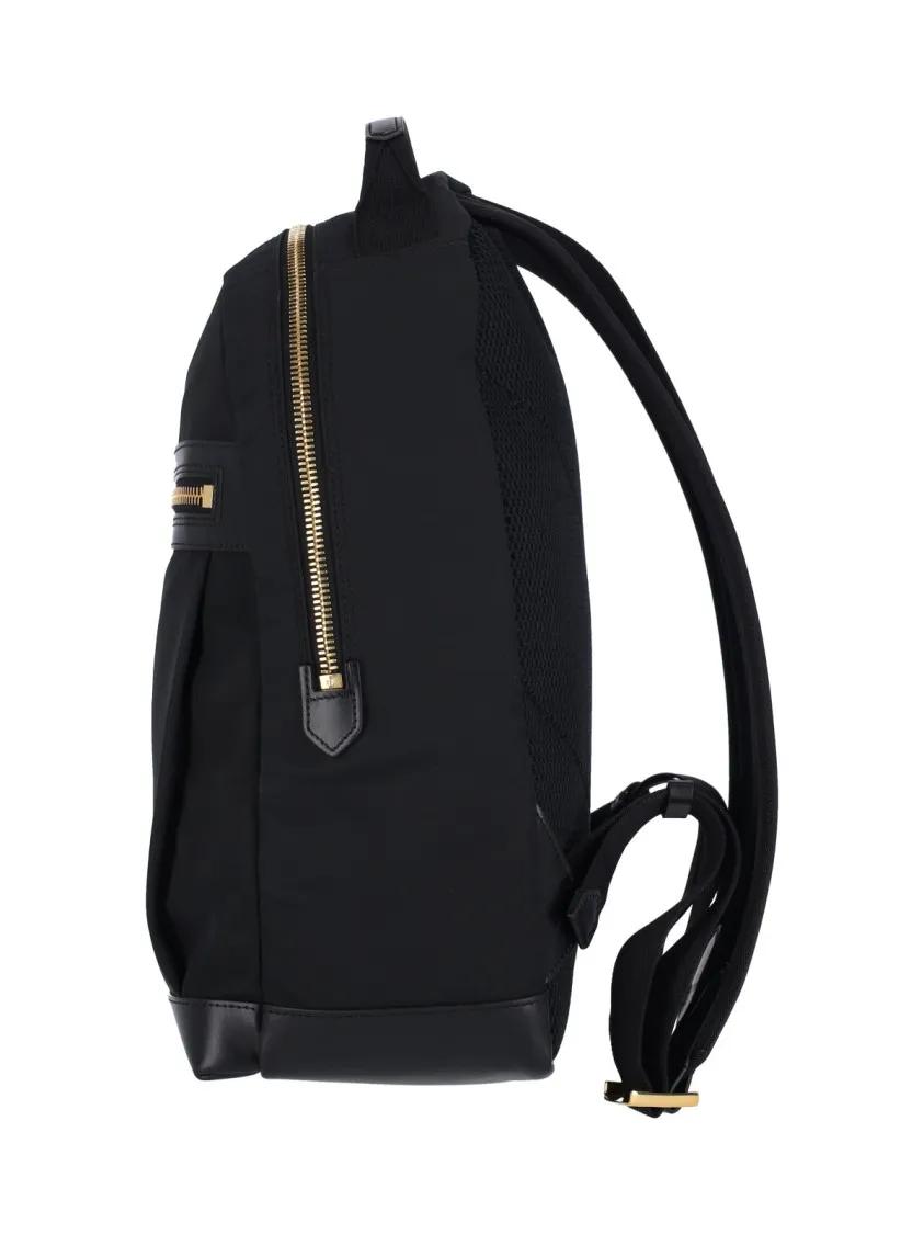 Thumbnail - Tom Ford Rucksäcke - Logo Backpack – Black - Gr. unisize - in Schwarz - für Damen
