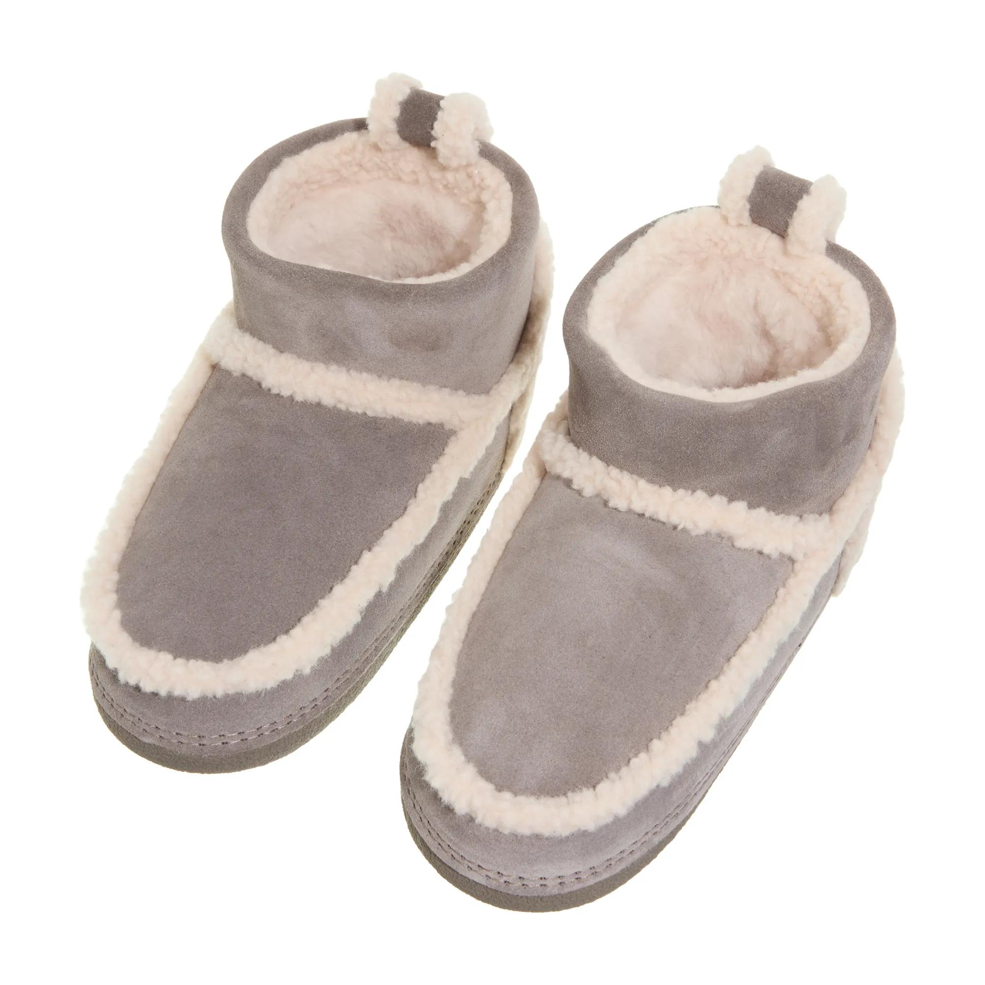 Thumbnail - INUIKII Stiefel & Boots - Classic Shearling Low - Gr. 40 (EU) - in Grau - für Damen
