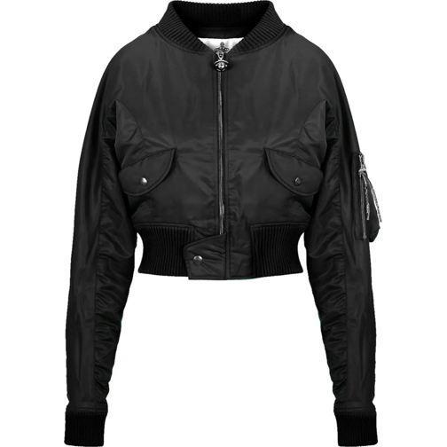 Vivienne Westwood Vestes en duvet Earl Bomber Black schwarz