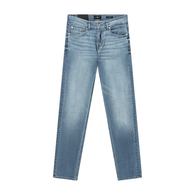 Seven for all Mankind Jeans Slim-Fit Jeans blau