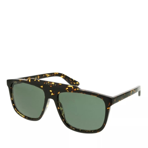 Gucci GG1039S-002 58 Sunglass Man Acetate Havana-Havana-Green Sonnenbrille