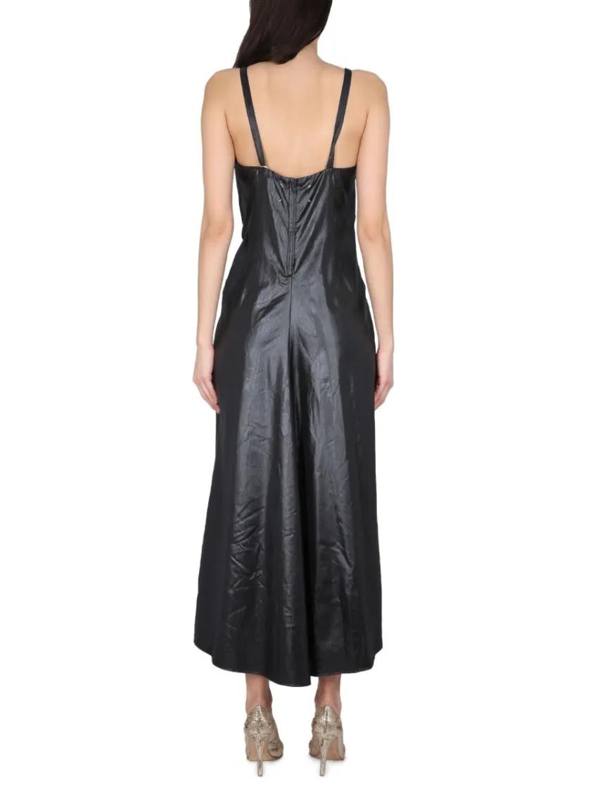 【Maison Margiela 】MOIRE POLYESTER DRESS Maison Margiela Moirè Dress | italist