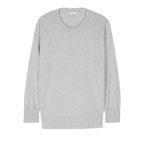 Malo Pull Cashmere Crew Neck Sweater Grey